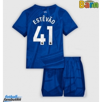 Chelsea Estevao Willian #41 Hjemmedraktsett Barn 2025-26 Kortermet (+ Korte bukser)